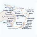 Noordam, 42 Night South Pacific Islands &amp; New Zealand Collector ex Sydney, NSW, Australia Return