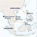 Westerdam, 14 Night The Philippines, Malaysia &amp; Thailand ex Singapore to Hong Kong