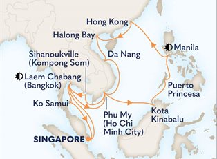 Westerdam, 27 Night Far East, The Philippines & Malaysia Collector ex Singapore Return Westerdam, 27 Night Far East, The Philippines & Malaysia Collector ex Singapore Return