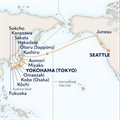 Westerdam, 28 Night North Pacific Crossing &amp; Circle Japan Collector ex Seattle, Washington, USA to Yokohama, Japan