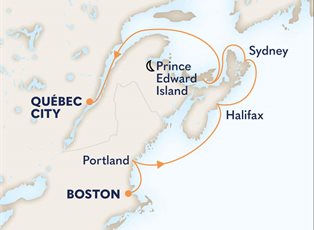 Zuiderdam, 7 Night Canada & New England: Unesco Sites & Quebecois Nights ex Boston, Massachusetts to Quebec City, Quebec, Canada