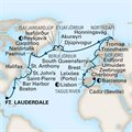 Volendam, 44 Night Grand Voyage: Pole to Pole ex Barcelona, Spain to Ft Lauderdale (Pt Everglades), USA
