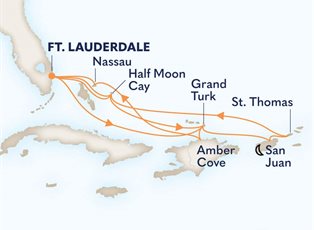 Nieuw Statendam, 14 Night Tropical / Eastern Caribbean ex Ft Lauderdale (Pt Everglades), USA Return