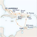 Zuiderdam, 17 Night Southern Caribbean Seafarer / Eastern Caribbean ex Ft Lauderdale (Pt Everglades), USA Return