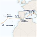 Nieuw Statendam, 14 Night Passage To America ex Rome (Civitavecchia), Italy to Ft Lauderdale (Pt Everglades), USA