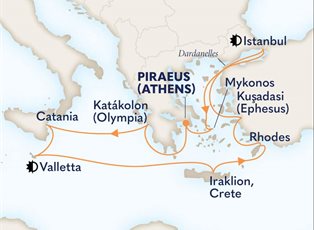 Nieuw Statendam, 14 Night Turkey & Greek Isles ex Athens (Piraeus) Greece Return