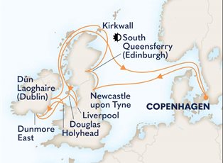 Nieuw Statendam, 14 Night Britain, Scotland & Ireland ex Copenhagen, Denmark Return