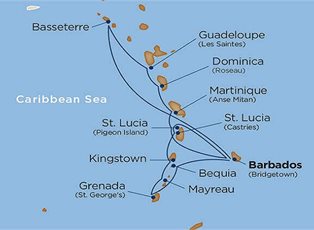Wind Spirit, Windward Treasures: An Antilles Odyssey ex Bridgetown Return