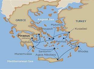 Wind Spirit, Ancient Wonders of Greece & Ephesus ex Athens Return