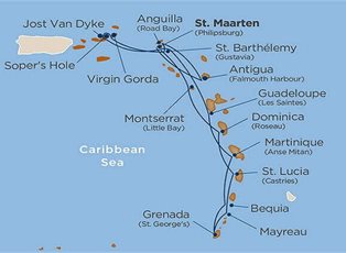 Wind Spirit, Hidden Gems of the Caribbean ex St Maarten Return