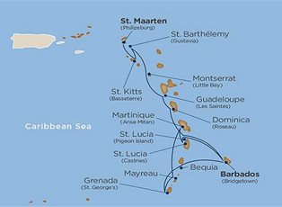 Wind Spirit, Antilles Adventures ex St Maarten to Bridgetown
