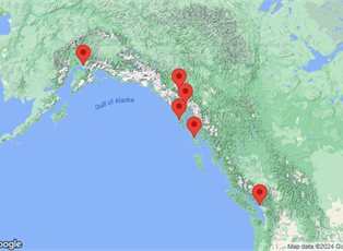 Explorer, 7 Nights Glacial Wonders In Alaska ex Vancouver to Seward