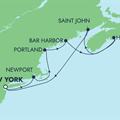 Norwegian Getaway, 7 Night Canada &amp; New England: Bar Harbour &amp; Halifax ex New York, USA Return