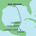 Norwegian Getaway, 7 Night Caribbean: Harvest Caye, Cozumel &amp; Roatan ex New Orleans, Louisiana, USA Return
