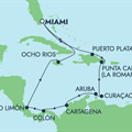Norwegian Jade, 14 Night Caribbean: Curacao, Aruba &amp; Cartagena ex Miami, Florida USA Return