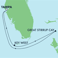Norwegian Jewel, 4 Night Bahamas: Great Stirrup Cay &amp; Key West ex Tampa, Florida Return