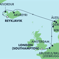 Norwegian Prima, 11 Night Northern Europe: Iceland, Norway &amp; Belgium ex Southampton, England to Reykjavik, Iceland