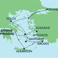 Norwegian Getaway, 9 Night Greek Isles: Santorini, Rhodes &amp; Istanbul ex Athens (Piraeus) Greece Return
