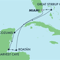 Norwegian Escape, 7 Night Caribbean: Great Stirrup Cay &amp; Harvest Caye ex Miami, Florida USA Return