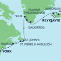 Norwegian Star, 14 Night Europe: Iceland, Greenland &amp; Canada ex New York, USA to Reykjavik, Iceland