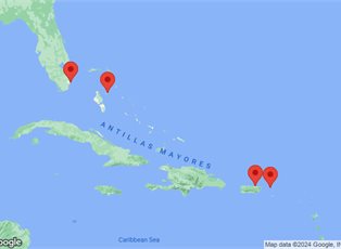 Independence of the Seas, 7 Night Eastern Caribbean Holiday ex Miami, Florida USA Return