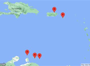 Rhapsody of the Seas, 7 Night Southern Caribbean Cruise ex San Juan, Puerto Rico Return Rhapsody of the Seas, 7 Night Southern Caribbean Cruise ex San Juan, Puerto Rico Return