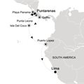 Silver Wind, 10 Nights Puntarenas to Lima ex Puntarenas, Costa Rica to Callao (Lima) Peru