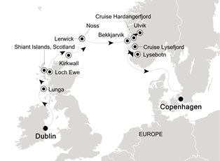 Silver Wind, 9 Nights Dublin to Copenhagen ex Dublin, Ireland to Copenhagen, Denmark