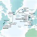Seabourn Sojourn, 31 Night Scottish Highlands &amp; Route Of The Vikings ex Greenock (Glasgow), Scotland to Montreal, Quebec, Canada