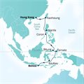 Seabourn Quest, 14 Night Taiwan, Philippines &amp; Indonesia ex Hong Kong to Benoa, Bali, Indonesia