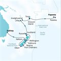 Seabourn Sojourn, 30 Night World Cruise: South Pacific &amp; New Zealand Treasures ex Papeete, Tahiti to Sydney, NSW, Australia