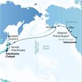 Seabourn Sojourn, 22 Night World Cruise: Golden Week To Glacier Bay ex Yokohama, Japan to Vancouver, BC. Canada