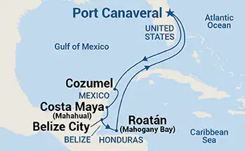 Sky Princess, 8 Night Western Caribbean with Mexico  Holiday ex Port Canaveral, USA Return