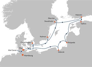 Europa 2, 12 Night Baltic Sea – Between Tradition And Modernity ex Kiel, Germany to Hamburg, Germany Europa 2, 12 Night Baltic Sea – Between Tradition And Modernity ex Kiel, Germany to Hamburg, Germany