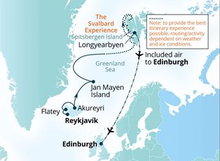 Seabourn Venture, 13 Night Spectacular Svalbard & Greenland ex Reykjavik, Iceland to Edinburgh, Scotland Seabourn Venture, 13 Night Spectacular Svalbard & Greenland ex Reykjavik, Iceland to Edinburgh, Scotland
