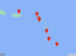 Azamara Quest, 6 Night Eastern Caribbean Voyage ex Bridgetown, Barbados to San Juan, Puerto Rico