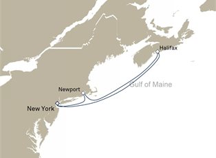 Queen Mary 2, 7 Nights New England And Canada ex New York, NY, USA Return