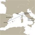 Queen Victoria, 7 Nights Italy ex Civitavecchia (tours to Rome), Italy to Barcelona, Spain