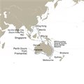Queen Anne, 33 Nights Singapore To Fremantle ex Singapore to Fremantle (tours to Perth), WA, Australia