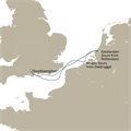 Queen Anne, 4 Nights Rotterdam And Zeebrugge ex Southampton, England, UK Return
