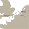 Queen Anne, 4 Nights Rotterdam And Zeebrugge Short Break ex Southampton, England, UK Return