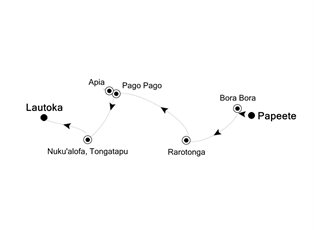 Silver Dawn, 12 Nights Papeete to Lautoka ex Papeete, Tahiti to Lautoka, Fiji Silver Dawn, 12 Nights Papeete to Lautoka ex Papeete, Tahiti to Lautoka, Fiji
