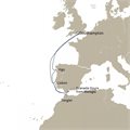 Queen Anne, 10 Nights Atlantic Coast And Iberia ex Southampton, England, UK Return