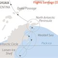 Le Commandant Charcot, 14 Night The Emperor Penguins of Weddell Sea ex Ushuaia, Argentina Return