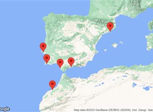 Splendor, 7 Nights Glories Of Iberia ex Barcelona to Lisbon Splendor, 7 Nights Glories Of Iberia ex Barcelona to Lisbon