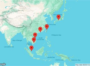 Azamara Pursuit, Asia Cruise: Hong Kong, Ho Chi Minh & Singapore ex Kobe, Japan to Singapore Azamara Pursuit, Asia Cruise: Hong Kong, Ho Chi Minh & Singapore ex Kobe, Japan to Singapore