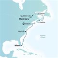 Seabourn Ovation, 13 Night Atlantic Coast: Lighthouses &amp; New England Charms ex Montreal, Quebec, Canada to Miami, Florida USA
