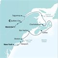 Seabourn Ovation, 12 Night Canada &amp; New England Fall Foliage ex Montreal, Quebec, Canada to New York, USA