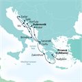 Seabourn Quest, 14 Night Grecian Gems &amp; Dalmatian Delights ex Dubrovnik, Croatia to Athens (Piraeus) Greece