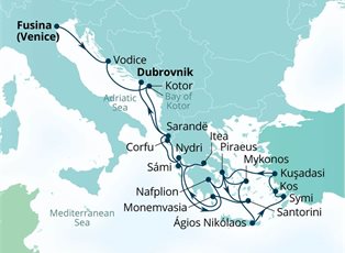 Seabourn Quest, 21 Night Ephesus, Adriatic, Grecian Gems & Dalmation Delights ex Fusina, Italy to Dubrovnik, Croatia Seabourn Quest, 21 Night Ephesus, Adriatic, Grecian Gems & Dalmation Delights ex Fusina, Italy to Dubrovnik, Croatia